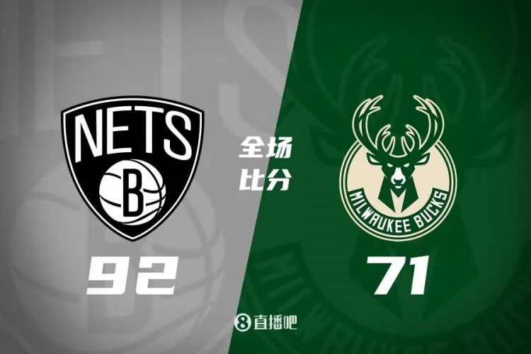 雄鹿大胜篮网，豪取五连胜